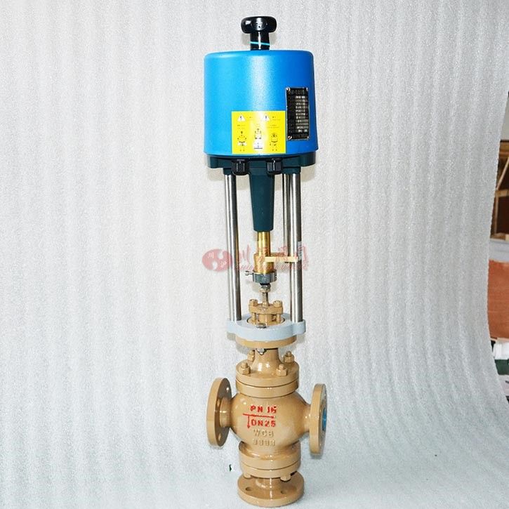 電動三通調節(jié)閥實物圖