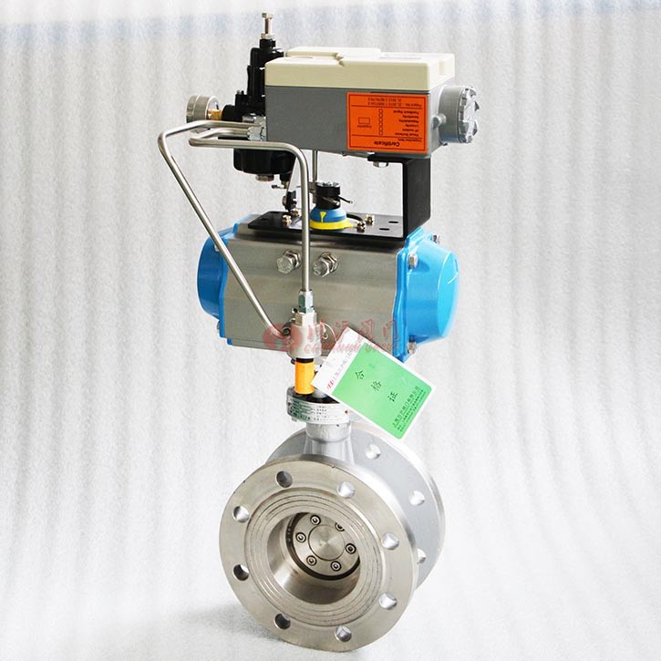 氣動調(diào)節(jié)蝶閥實物圖