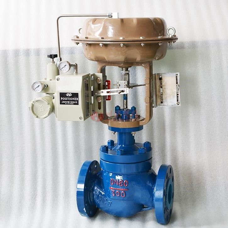 氣動高溫調(diào)節(jié)閥實物圖